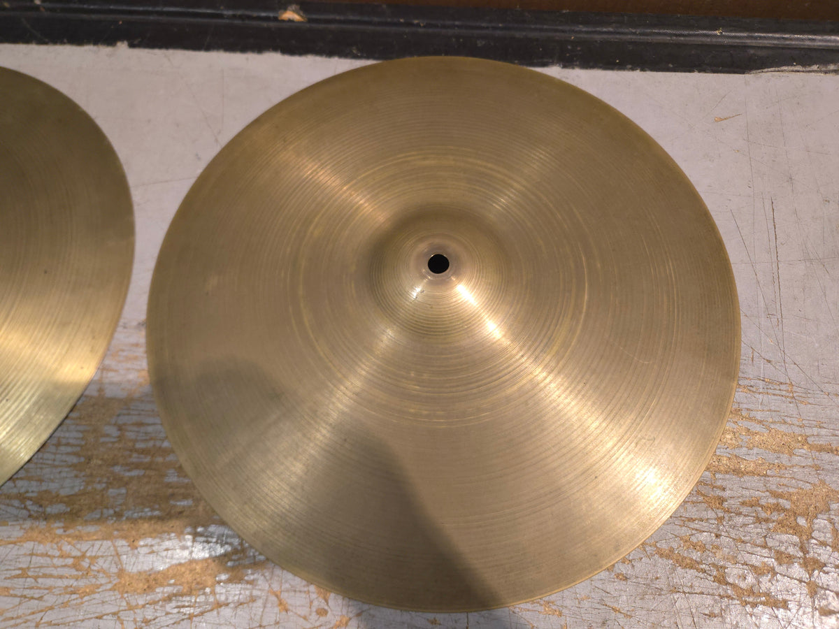 Zildjian 15" A. Zildjian '70s Stamp New Beat Hi-Hat Cymbals (Pair) 1970s - Traditional