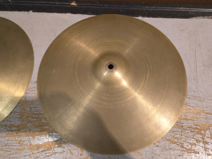 Zildjian 15" A. Zildjian '70s Stamp New Beat Hi-Hat Cymbals (Pair) 1970s - Traditional