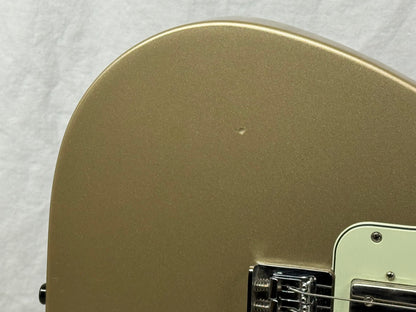 Fender Chris Shiflett Telecaster Deluxe Guitar with Case 2019 - Shoreline Gold / Rosewood fingerboard