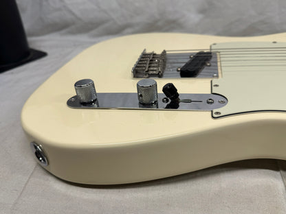 Fender Limited Edition American Standard Telecaster with Matching Headstock Guitar + Case 2016 - Olympic White / Rosewood fingerboard