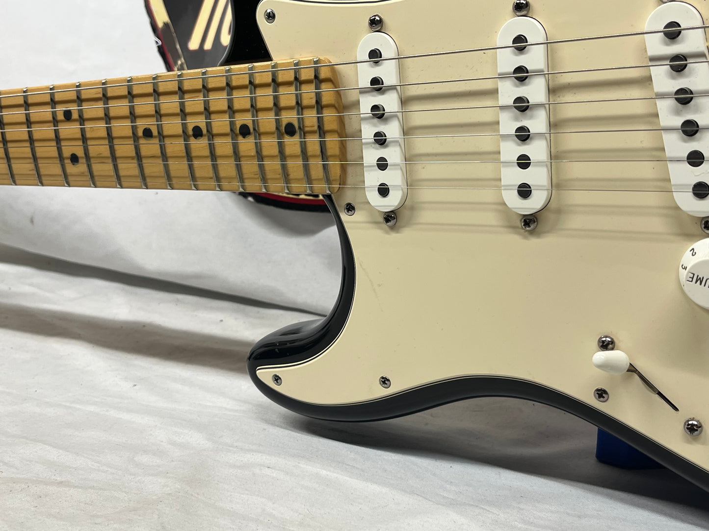 Fender American Stratocaster Strat Left Handed Lefty Electric Guitar - Black