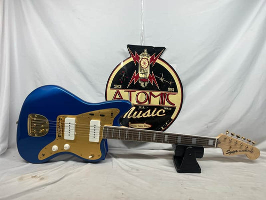 Squier 40th Anniversary Jazzmaster Electric Guitar Gold Edition