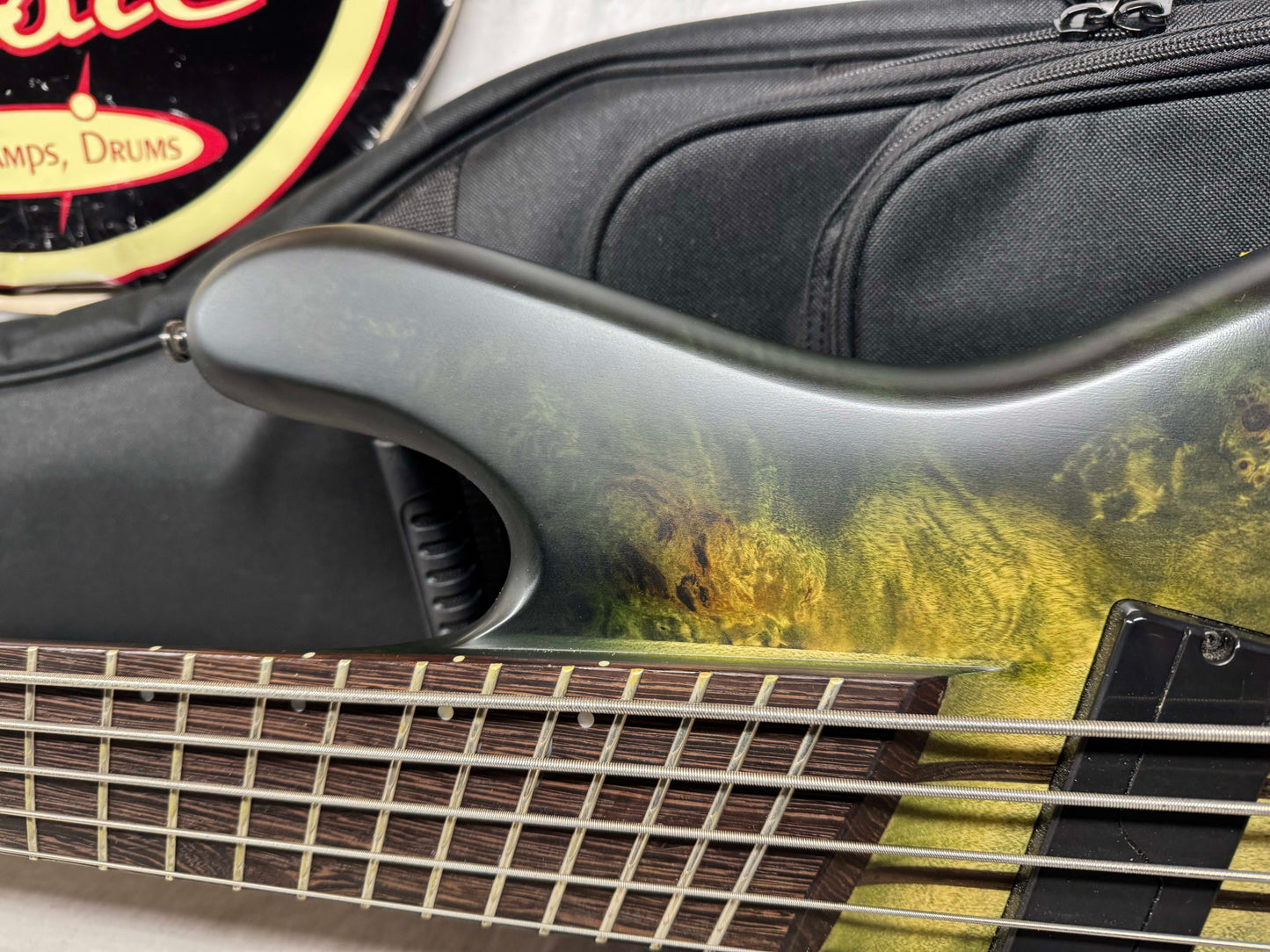 Spector Left-Handed lefty NS Dimension 5 5-string Bass - MIK Made In Korea 2022 - Haunted Moss
