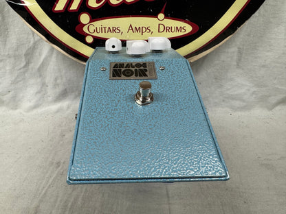 Analog Noir Effects 1965 Hornby Skewes Zonk Machine in hammered blue wedge enclosure Fuzz Pedal - Limited Edition - 1 of 4