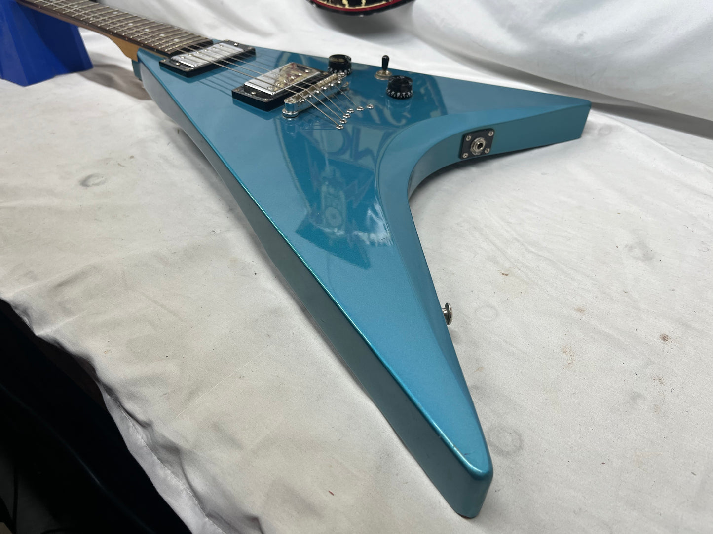Epiphone Demon V Electric Guitar - Metallic Light Blue