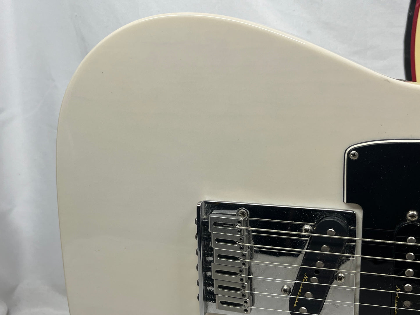 Fender Deluxe Nashville Telecaster Tele Electric Guitar - White Blonde