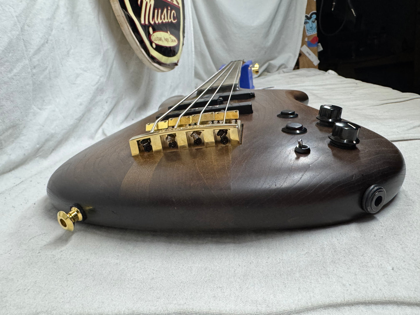 Spector USA NS-2 NS2 Forte 4 IV 4-string Bass with Bag 2018 - passive electronics!