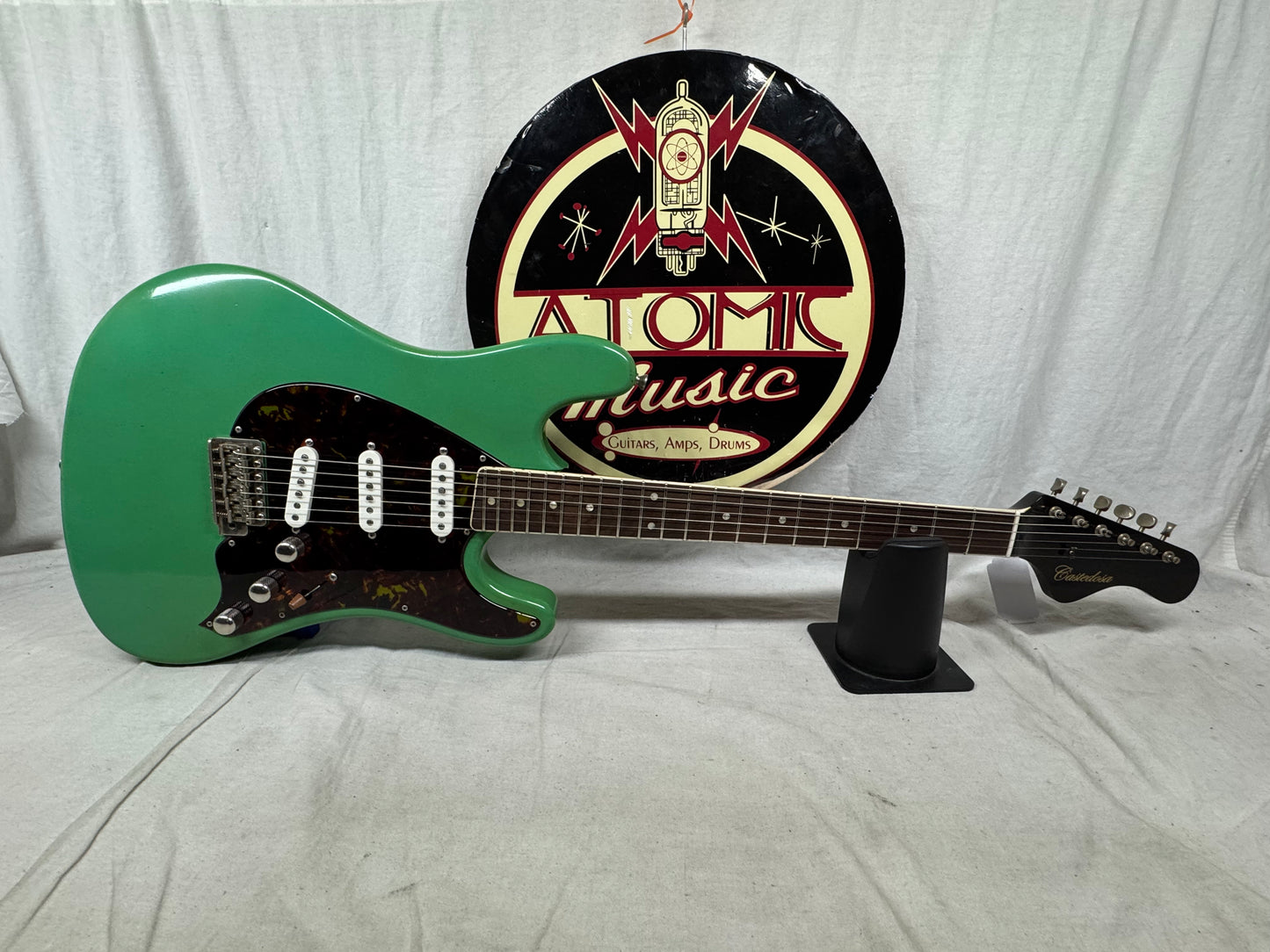 Castedosa Guitars Carlos Lopez Abi abigail S-style Guitar with COA + Case - s/n 260 2024 - Aged Sea Foam Green - Local Pickup Only