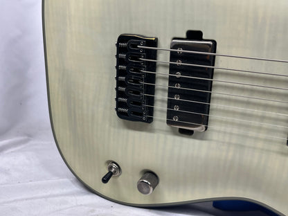 Schecter Diamond Series KM-7 7-String Doublecut HH Electric Guitar with Hard Case