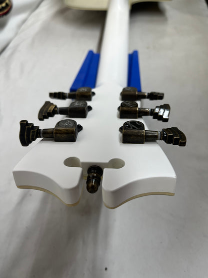 D'Angelico DAPG200G Premier Gramercy Gradn Auditorium Acoustic Electric Guitar - White Wash