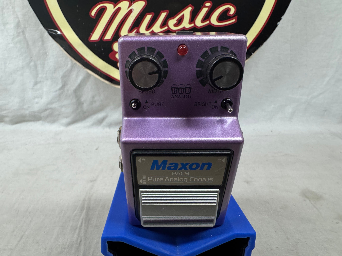 Maxon PAC9 pac 9 Pure Analog Chorus Pedal - MIJ Made In Japan