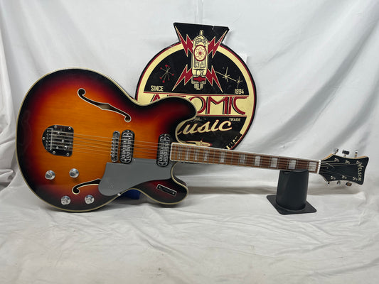 Welson 1960s DS2 Vintage Hollow Body Electric Guitar