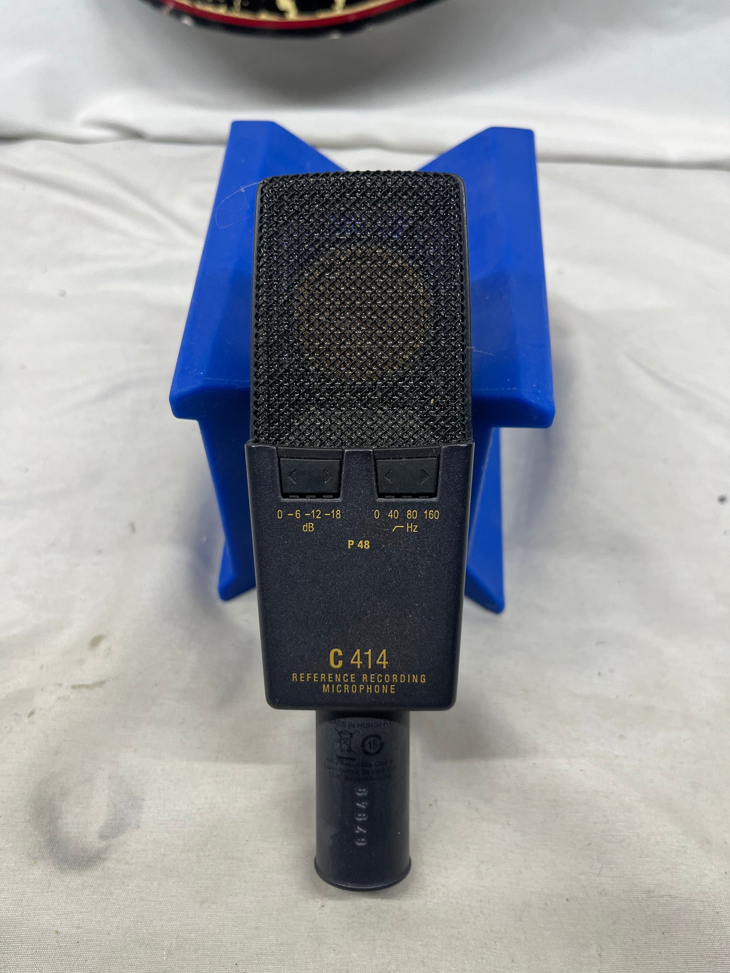 AKG C414 XLII XL2 Large Diaphragm Multipattern Condenser Microphone with Shock Mount and Case