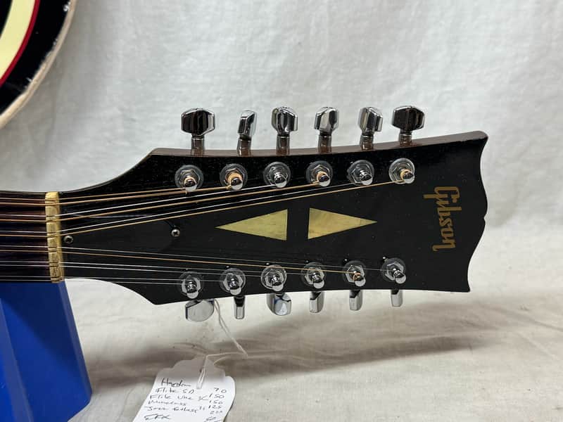 Gibson B-45 b45 D12 d 12-string Acoustic Guitar with Case - Image 7