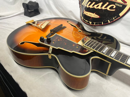 D'Angelico Excel EXL-1 Singlecut Archtop Hollow Body Electric Guitar with Case