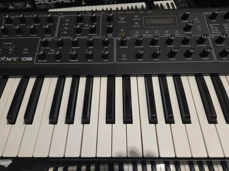 Dave Smith Instruments Prophet 08 61-Key 8-Voice Polyphonic Synthesizer - Image 3
