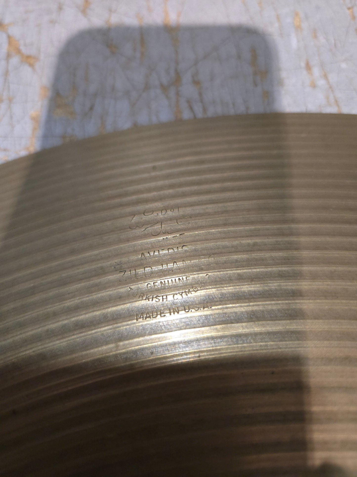 Zildjian 20" A. Zildjian '70s Stamp Ride Cymbal 1970s - Traditional