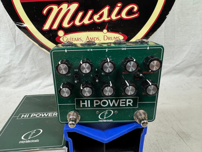 Crazy Tube Circuits Hi Power Overdrive Pedal with Box