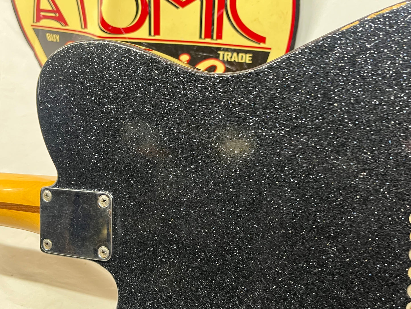 Fender Brad Paisley Esquire Signature Telecaster tele Electric Guitar MIM - Made in Mexico - Black Sparkle