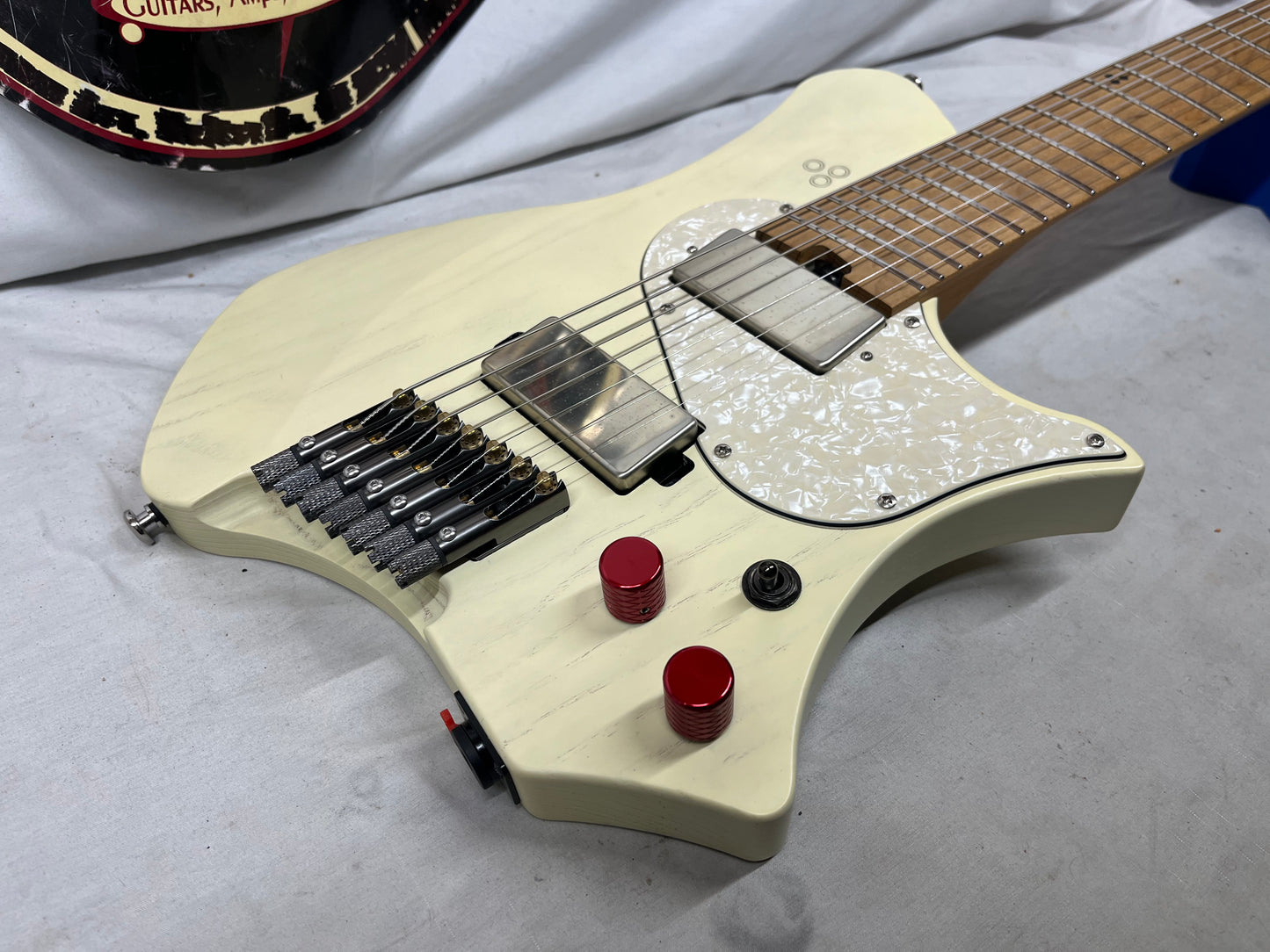 GOC Guitars Materia 7-String Headless HH Multiscale Electric Guitar
