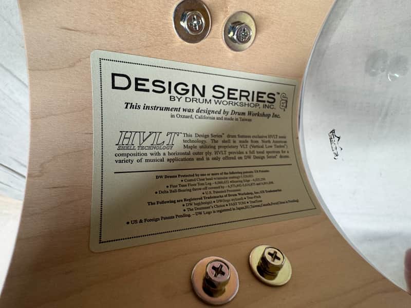 DW Drum Workshop Design Series Concert Tom 2-pack Pair - 8" & 6" - Image 9