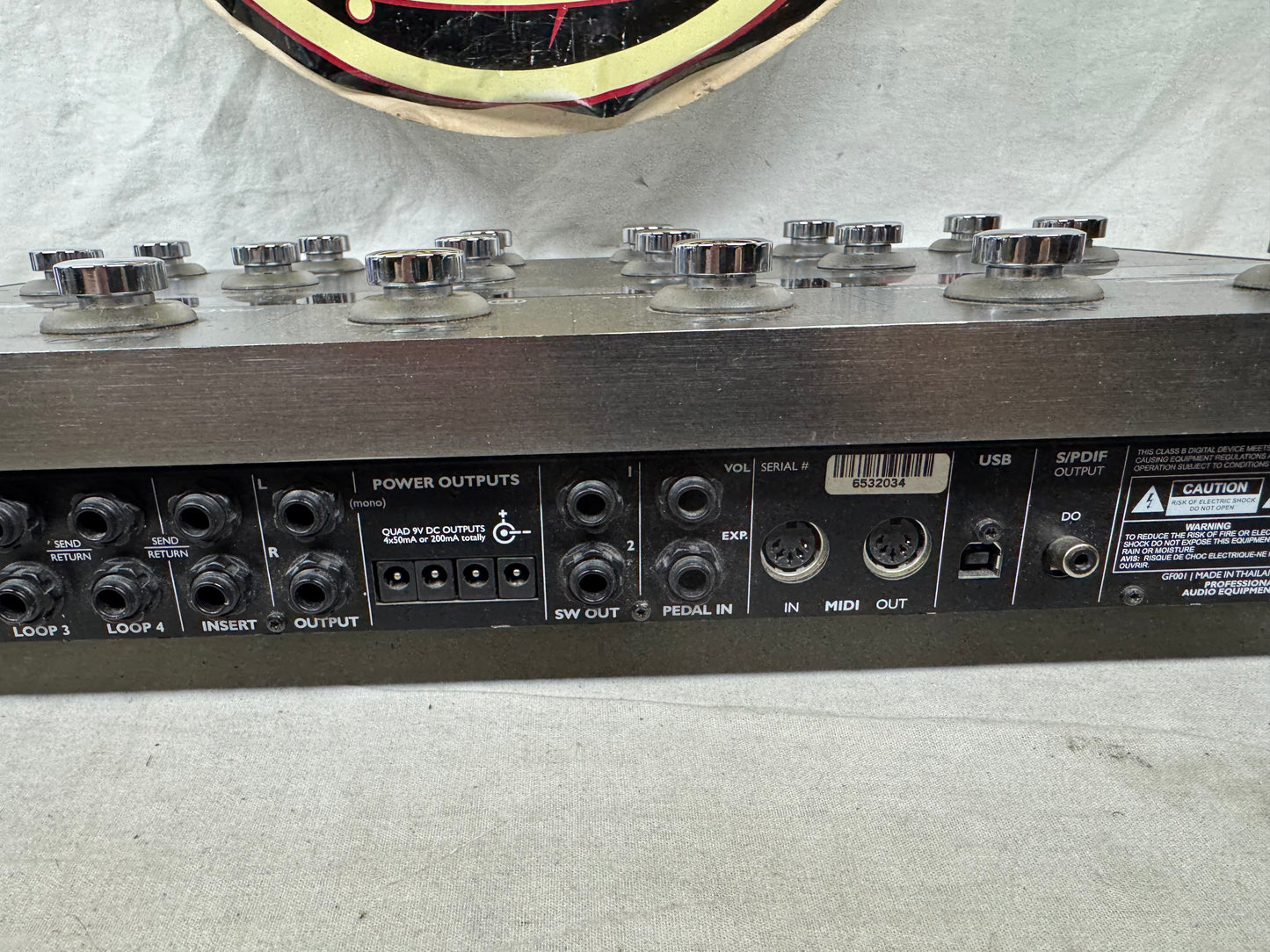 TC Electronic G-System Guitar Multi-Effects Preamp Floorboard Pedal