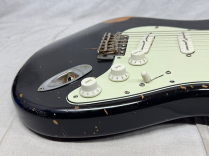 Nash S-63 s63 Relic'd S-style Guitar with Lindy Fralin pickups +  Fender Case