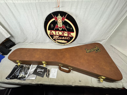 Gibson DSVS00CWCH1 '70s Flying V Guitar with Case 2023 - Classic White