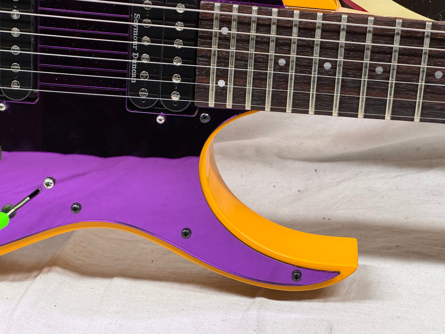 Ibanez Team J. Craft Prestige Line RG1550M rg 1550m Guitar - MIJ Made In Japan 2008 - Poisoned Pumpkin