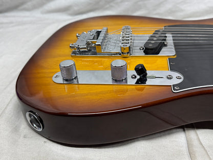 Fender 2016 Limited Special Edition American Standard Telecaster Figured Neck Guitar with Case 2015 - Cognac Burst / Rosewood fingerboard