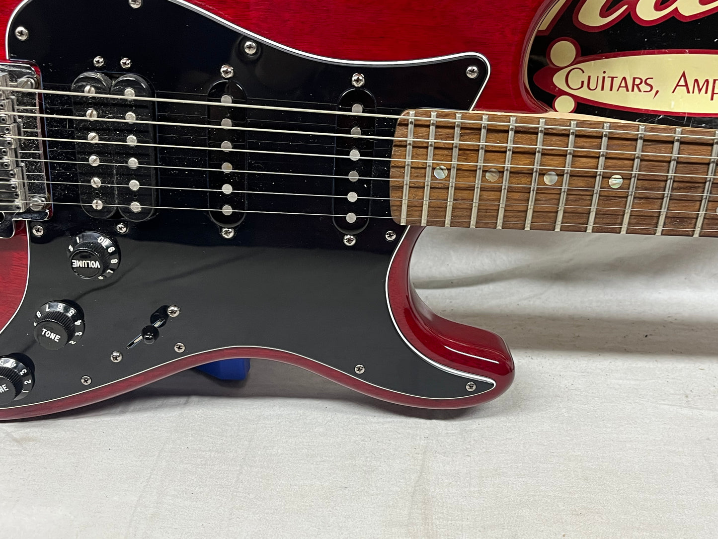 Fender American Select Stratocaster Strat HSS - Crimson Red Electric Guitar