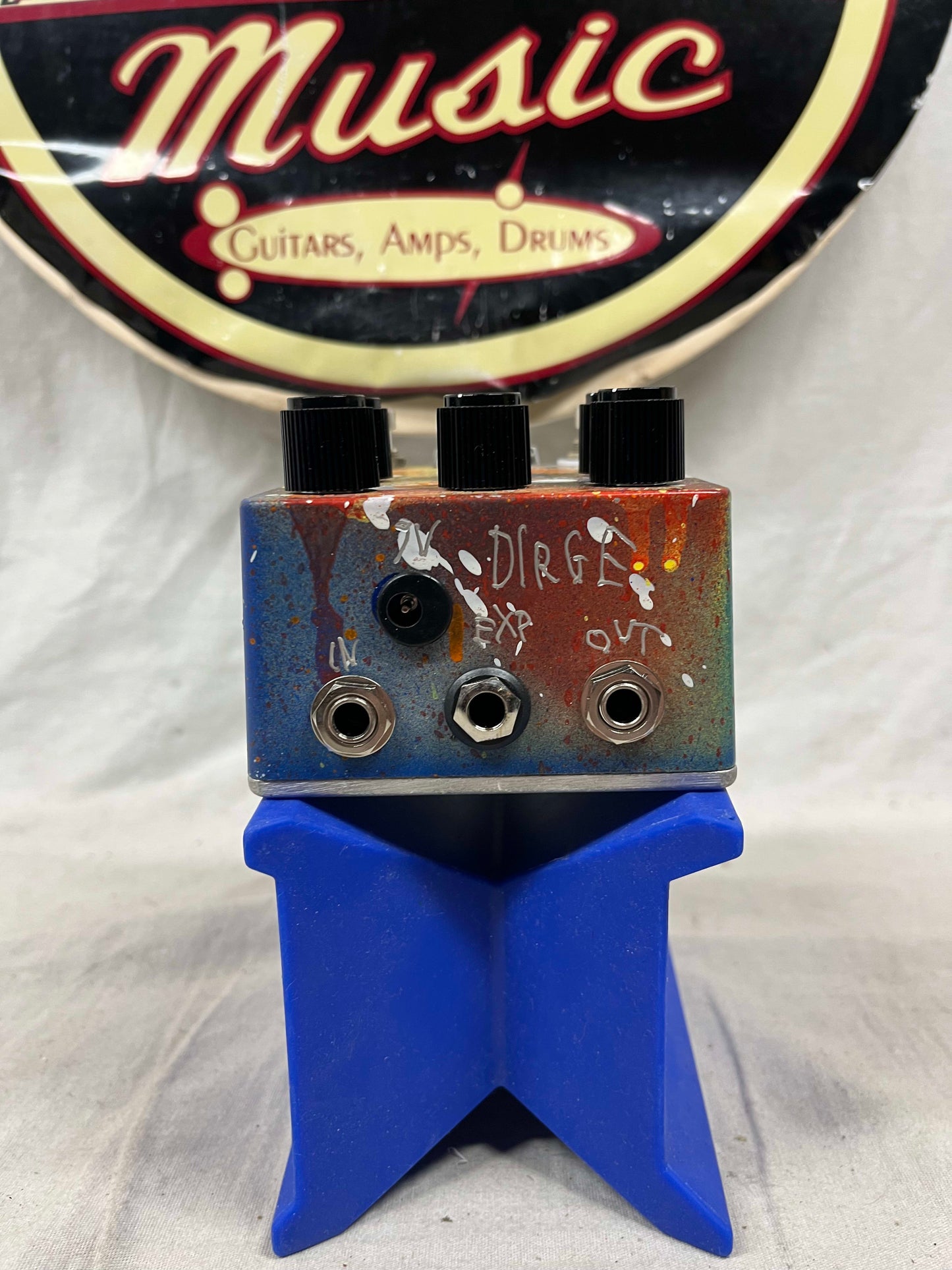 Dirge Electronics Slowly Melting Fuzzy Delay Noise Pedal