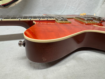 Koll Guitar Company Duo Glide Semi-Hollowbody Guitar with Case 2010 - Round Up Orange