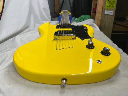 Guild Polara Doublecut HH Electric Guitar - Voltage Yellow