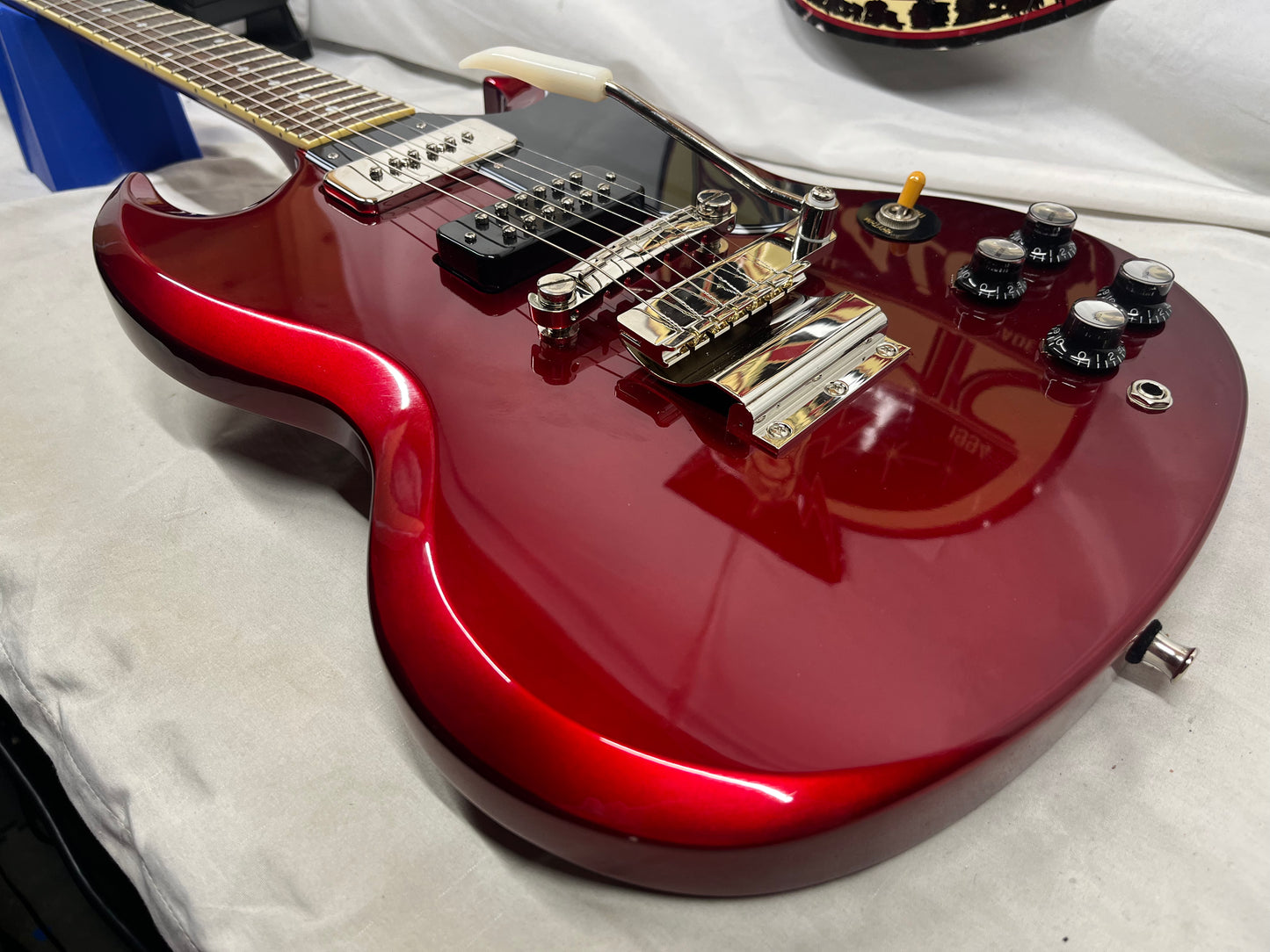 Epiphone SG Special Doublecut Electric Guitar - Upgraded Bridge, Pickups, and Tuners