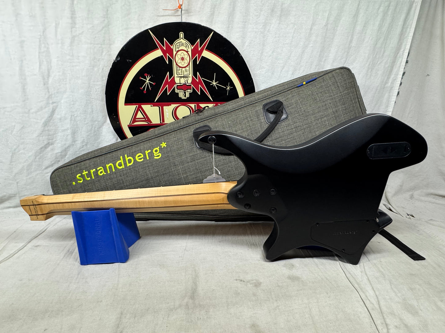 Strandberg Guitars Boden NX7 nx 7 Metal Headless 7-string Multiscale Guitar with Gig Bag 2024 - Black