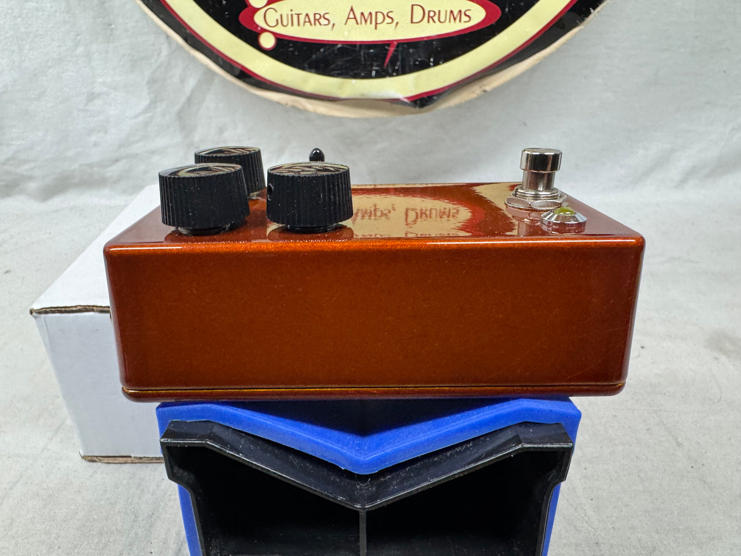 Heritage Effects Aaron Halverson Carne Cabeza De Lujo Premium Head Meat Meathead-style Silicon Fuzz Pedal with Box 2025 - Copper