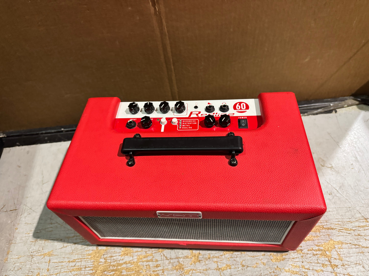 VHT AV-RL-60RH Redline 60 Reverb 2-Channel 60-Watt Guitar Amp Head 2020s