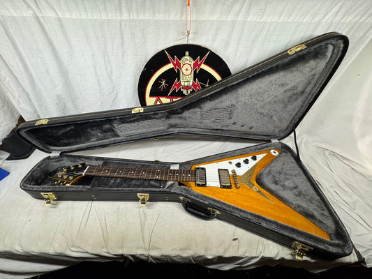 Epiphone EGV2KOGH1 '58 1958 Korina Flying V Guitar with Case 2009