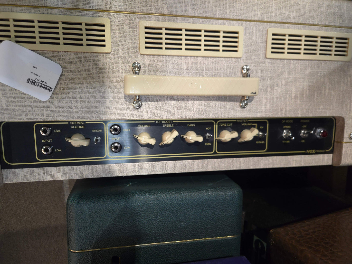 Vox AC30HW2X Hand-Wired 2-Channel 30-Watt 2x12" Blue Alnico Guitar Combo 2010 - 2019 - Local Pickup Only