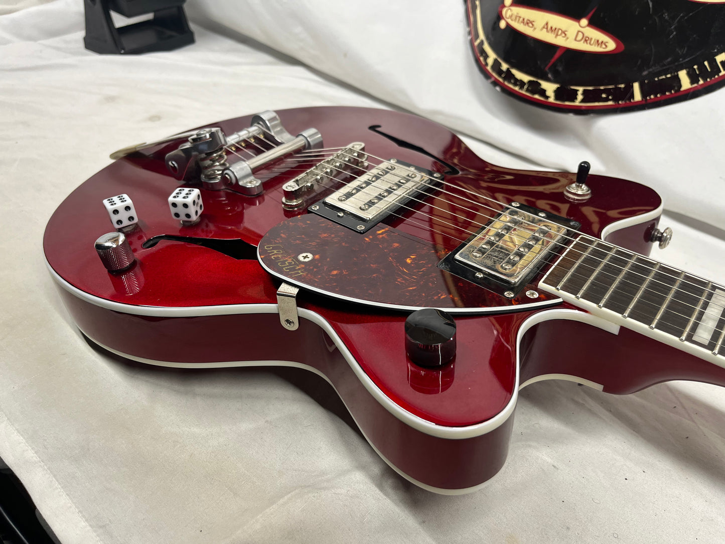 Gretsch G2655T Streamliner Semi-Hollow Body Electric Guitar - Candy Apple Red