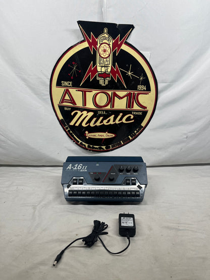 Aviom A-16 II Personal Mixer with Mount and Power Supply