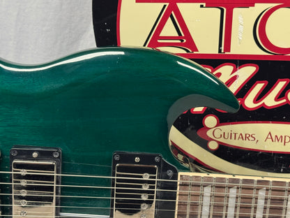 Gibson SG6100TLNH1 SG Standard '61 1961 Reissue Guitar with Case 2024 - Translucent Teal