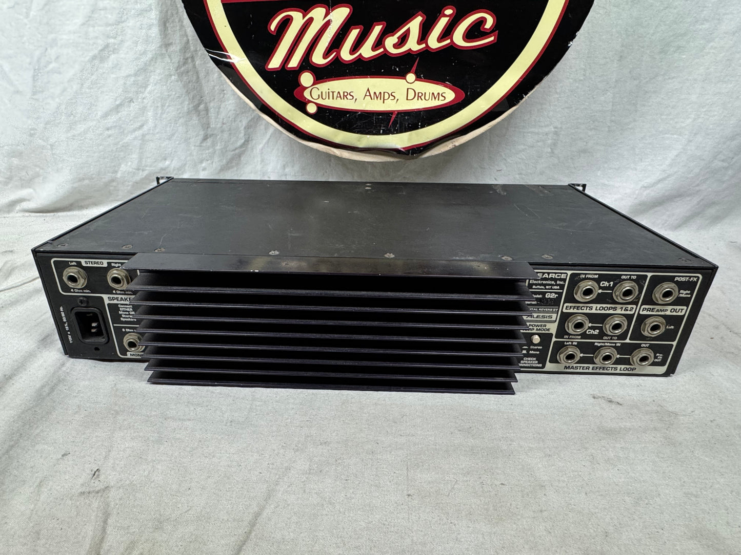 Pearce G2r Solid State Guitar Amplifier Head Rack