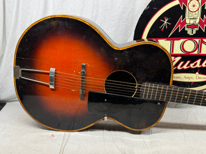 Gretsch Acoustic Guitar with Chipboard Case 1953