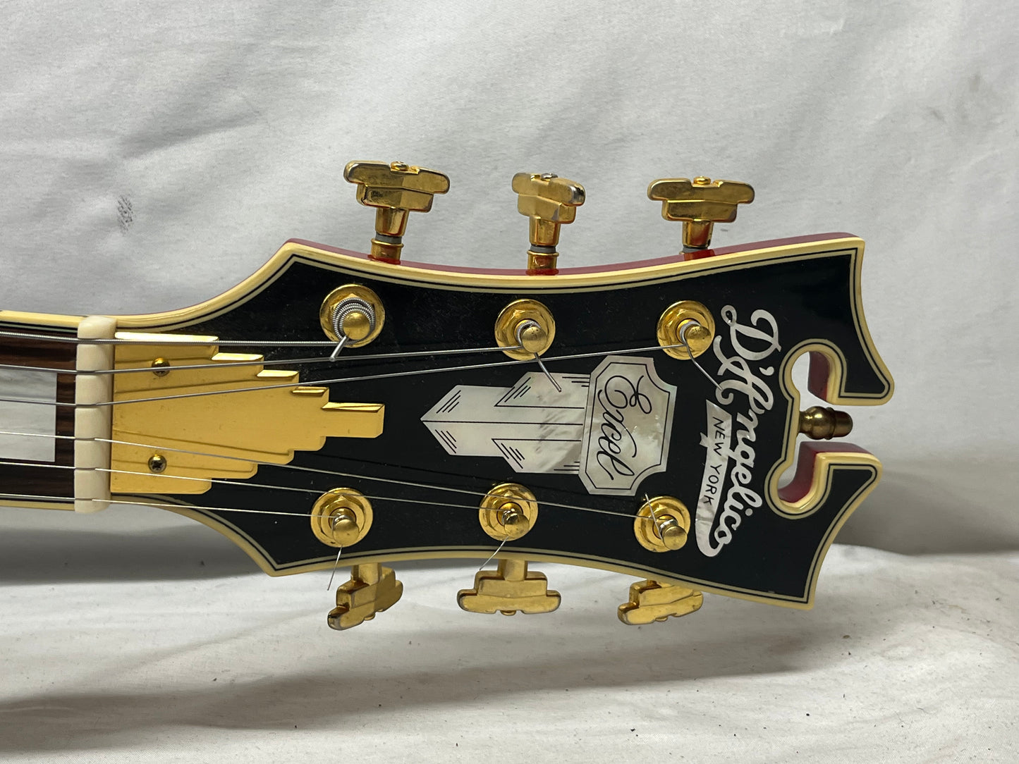 D'Angelico Excel Mini EX DC Double Cutaway Semi-Hollow Body Electric Guitar