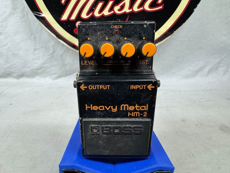 Boss HM-2 hm2 Heavy Metal Distortion Pedal - Black Label / MIJ Made In Japan / ACA 12 volt power - Image 2