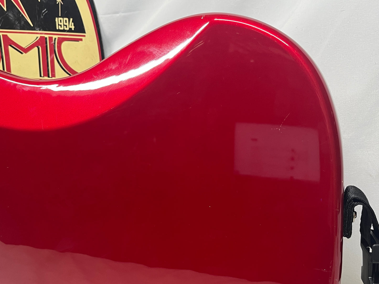 Fender Deluxe Series Precision Bass Special Bass Guitar 1998 - Red