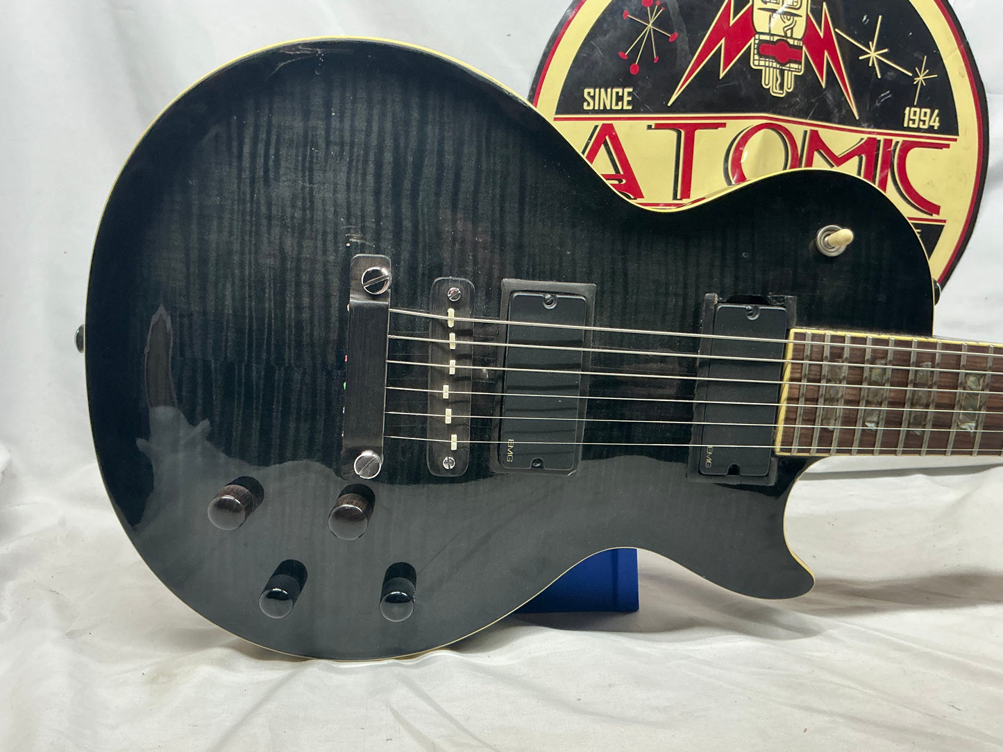 Epiphone Les Paul 7 -> 6-String Conversion with EMG Pickups