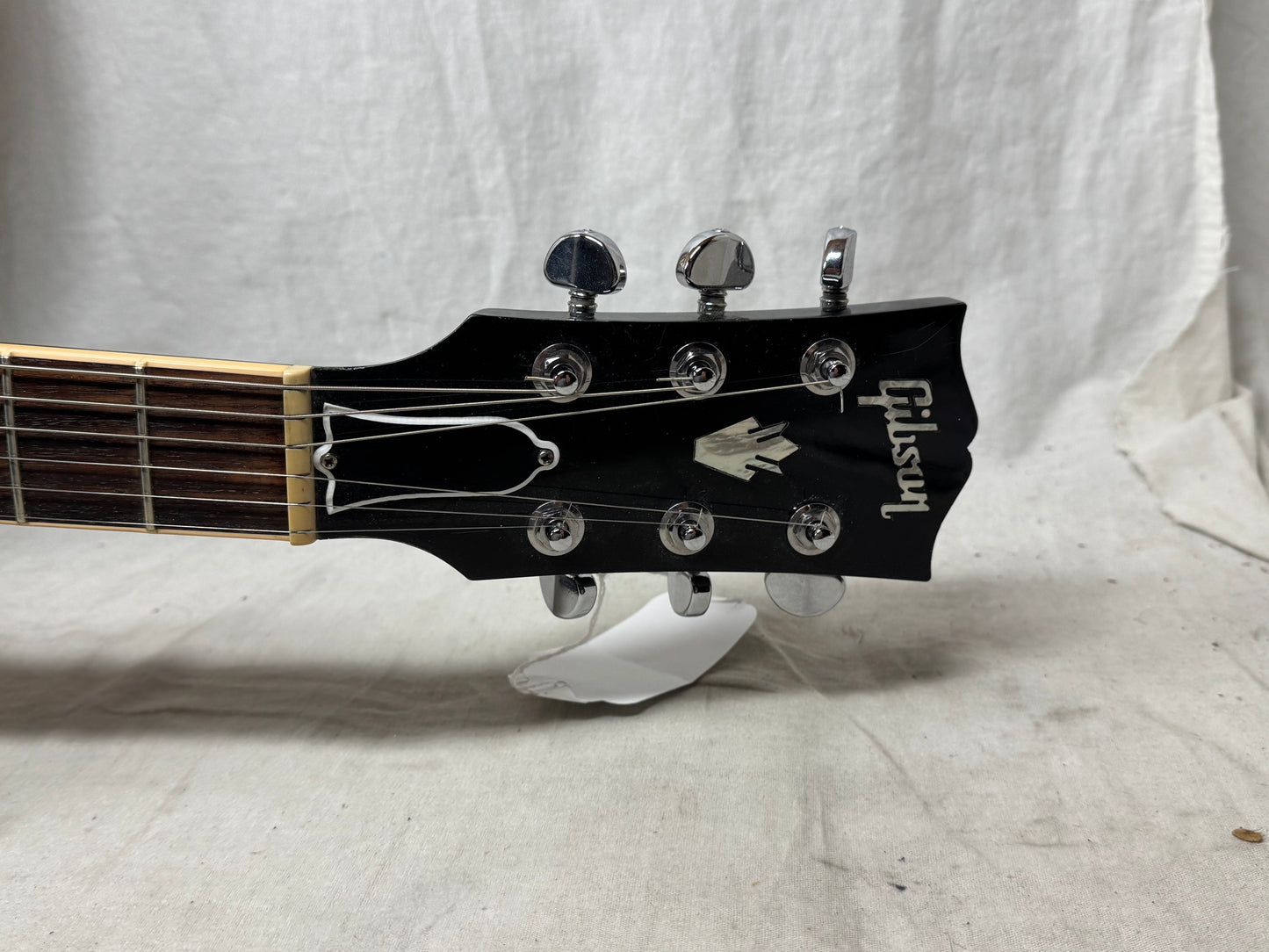 Gibson ESDPA335 esdpa 335 ES-335 Dot Fat Neck Semi-Hollowbody Guitar with Case - modified - Ebony / Black